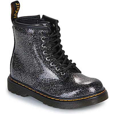 Dr. Martens  Laarzen 1460 T Black Silver Nebula Glitter