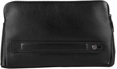 Dailygoods- Portemonnee Heren - Vingerafdrukbeveiliging - Lederen - Antidiefstal - Duurzaam - Snelle identificatiestechnologie - Portefeuille