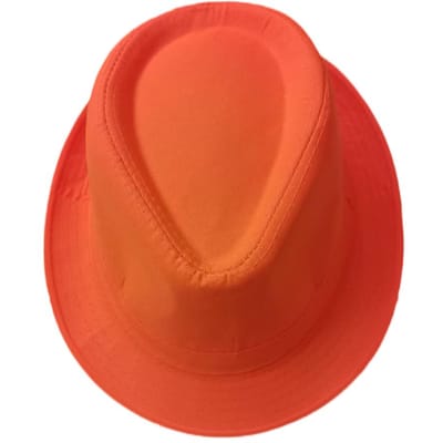 Felgekleurde Fedora's Britse Mode Jazzhoed Lente/Zomer Koreaanse Editie Jeugd Veelzijdig Trendy Koppel Zonne-Bucket Hat red