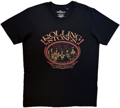 The Rolling Stones - Medieval Band Heren Tshirt - S - Zwart