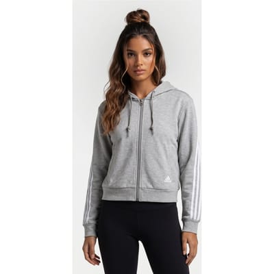 Adidas Sportswear Future Icons 3-stripes Full-zip Hoodie Maat: S | Hoodies Outlet | Dames | Grijs