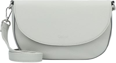 Gabor Schoudertas Linda Saddle Bag Light Grey Lichtgrijs