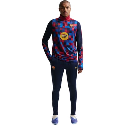 Nike Dri-FIT knit voetbalbroek voor heren FC Barcelona Strike - Blauw- Heren, Blauw XL
