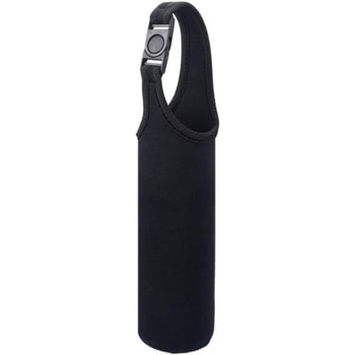 1 stuks 750 ml Sport Waterfles Zak Geïsoleerde Tas Neopreen Hoes Draagtas Voor Glazen Fles Draagbare Beker Tas zwart