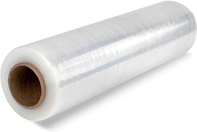 Rekbare Verpakkingsfolie - Sterke Transparante Folie voor Verhuizing & Opslag - 6 Rollen (23 Micron, 50cm x 200m)