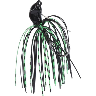 Willow Leaf Spinnerbait Anti Vastloper Bodemvissen Aas Spinner Aas voor Zoetwater ZeebaarsZwart black
