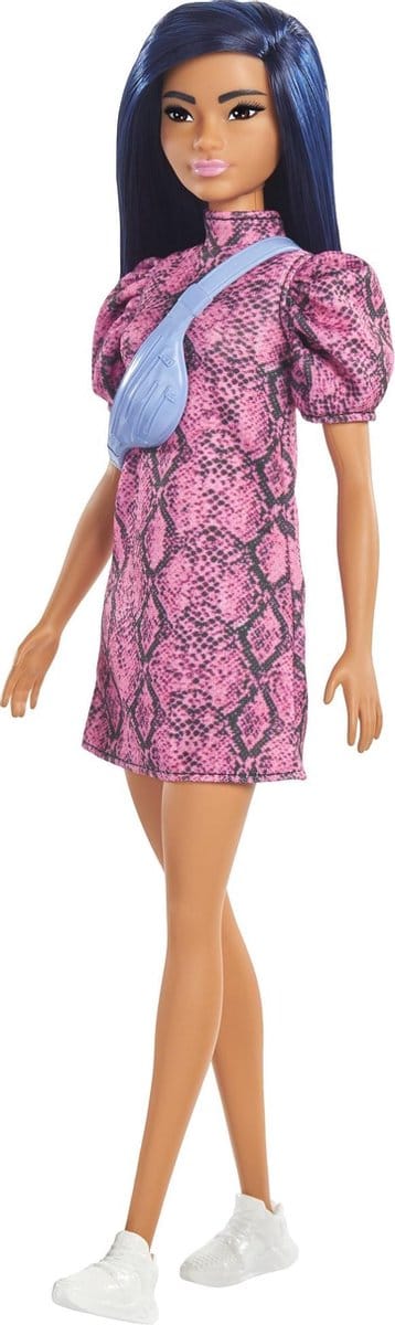 Barbie Fashionista Pop Roze En Zwart Jurkje