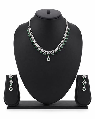 N3 Collecties Klassieke Diamanten Elegance Set Voor Vrouwen