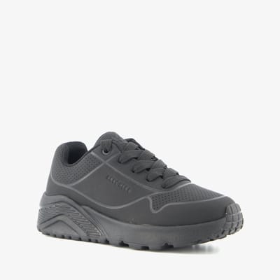Skechers Uno Lite Delodox jongens sneakers zwart