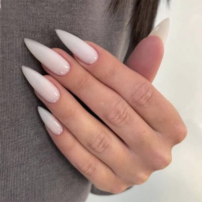 Dailygoods- Kunstnagels 24 Stuks - Stiletto Persnagels - Zelfklevende Kunstnagels - Herbruikbare Nagels - Multisize - ABS-Kunststof - Nepnagels