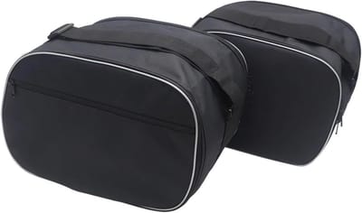 Motor Zadeltassen - Bagage Tassen - Motor Rijden - Waterdicht Textiel - 35L Capaciteit - Zwart