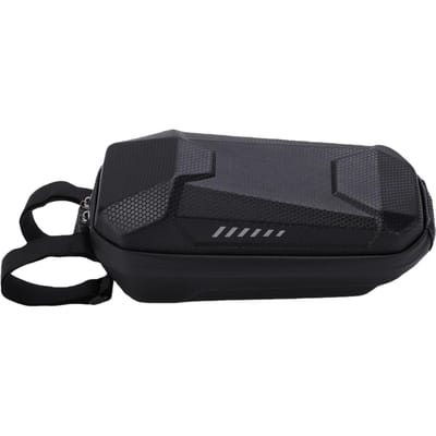 Sac de Scooter Électrique Portable 2L Grande Capacité Sac Suspendu à l'Avant du Scooter pour Transporter Chargeurs Téléphone Portefeuille Outils black