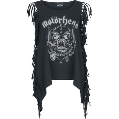 Motörhead Top - EMP Signature Collection - S tot XL - voor Vrouwen - zwart