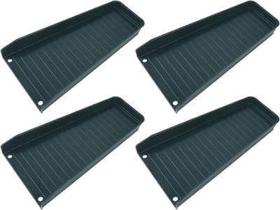 Regenpijp Extender - Afvoerbakken - Water Weg Leiden - Fixeerbaar Ontwerp - 43 x 23 x 13 cm - Groen