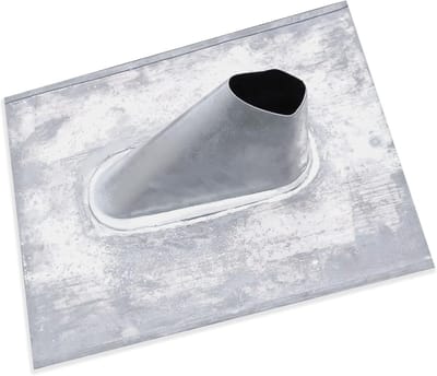 Loodbaksteen - Dakbedekking afdekplaat - Dak reparatie - Universeel toepasbaar - 330 x 400 mm