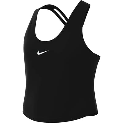 Nike Dri-Fit One Tanktop Meisjes-Zwart,Wit