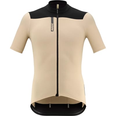Mavic Allroad Cargo Korte Mouw Wielertrui Beige S Man