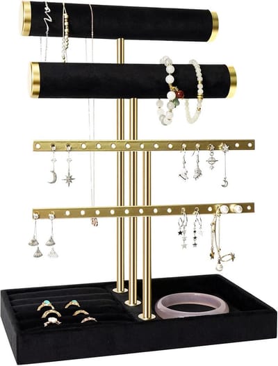 Jewellery stand 32 cm - sieradenorganiser voor ringen, kettingen en oorbellen