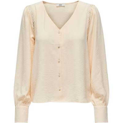 Jacqueline de Yong Lion life v-neck shirt
