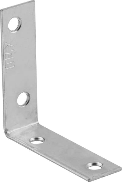 Stoelhoek Verzinkt 50 x 50 x 15 mm | Doos 50 stuks