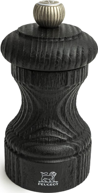 Peugeot Bistro Nature Zoutmolen 10 cm - Zwart - Pefc-hout