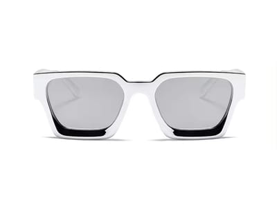 Designer Festival Zonnebril - Zilver - Techno - Rave glasses