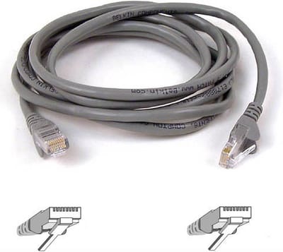 Belkin RJ45 FastCat 5e-patchkabel  - Grijs / 1 m