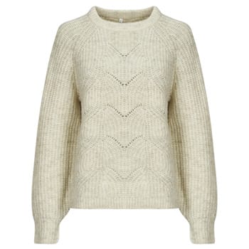 Relaxed fit gebreide pullover met wol, model 'GILA'