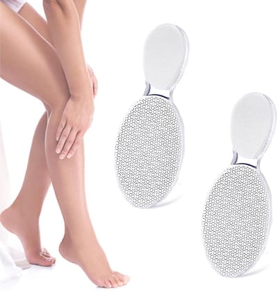 Crystal Hair removal - 2 stuks - 12.9 x 5.2 cm - Haarverwijderaar – Ontharing - Voorzien van een ergonomische handgreep - Haarverwijderaar - Crystal Hair Eraser – Kristalpad - Ontharingspad - geschikt voor rug- armen- borst en benen