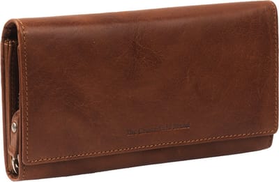 The Chesterfield Brand Leren Portemonnee Hampton Billfold Wide Cognac Bruine