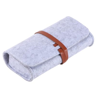 NTHProducts - Zonnebril Etui - Beschermende Brilcase - Grijs - Opbergcase voor Brillen - Ideaal voor Reizen - Geschikt voor Kinderen