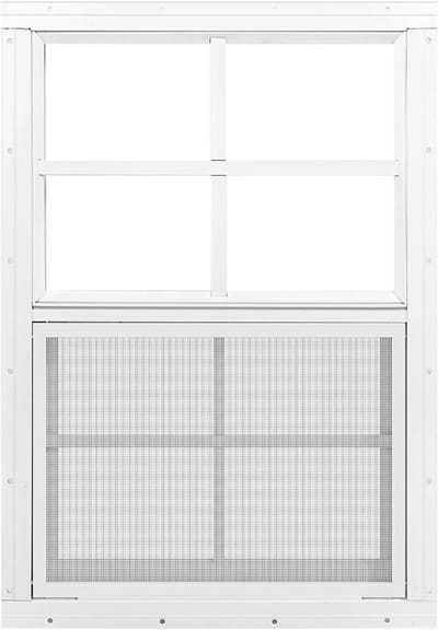 Inbouw Venster - Kleine Ramen - Huis Inrichten - Gehard Glas - 14" x 21" - null