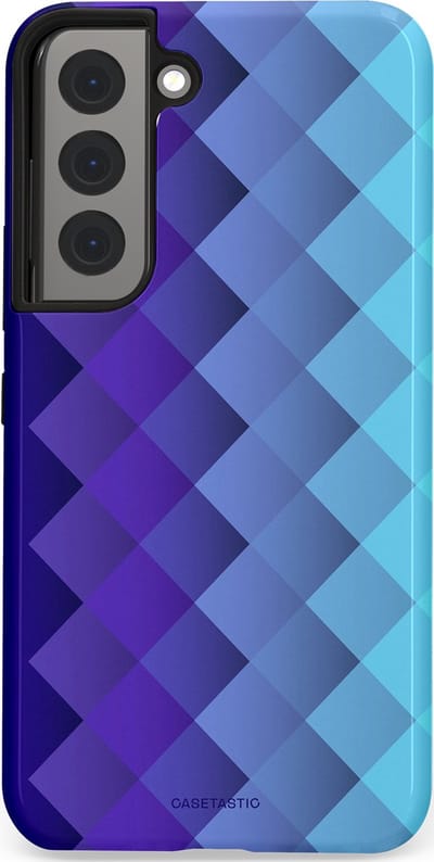 Casetastic Hoesje Geschikt voor Samsung S22 - Stijlvolle Beschermende Duo-layer Case - Artica