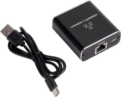 Ethernet Splitter - RJ45 Splitter - Netwerk Uitbreiden - 1 naar 2 Poorten - 8 x 5 x 2 cm