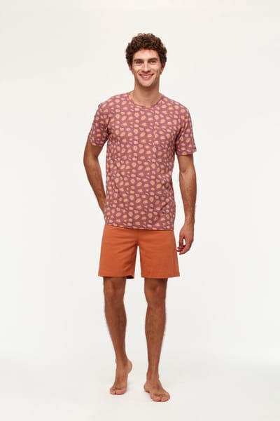 Woody Jongens-Heren Pyjama schildpad - maat 128/8J