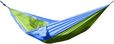 Hangmat Outdoor Indoor - Luie Stoel - Ontspannen Buiten - Versterkt Stofontwerp - 260 x 80cm - Geel