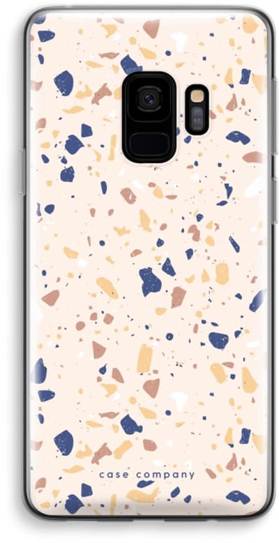 Case Company® - Hoesje geschikt voor Samsung Galaxy S9 hoesje - Terrazzo N°23 - Soft Cover Telefoonhoesje - Bescherming aan alle Kanten en Schermrand