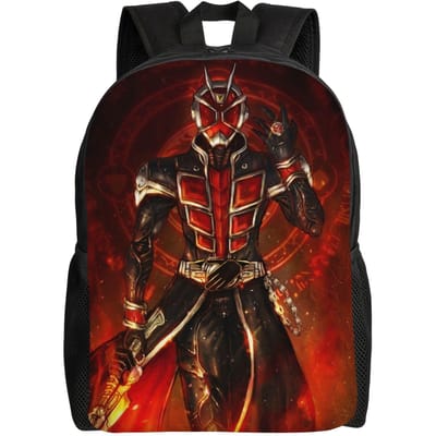 Gepersonaliseerde Kamen Riders Rugzak Dames Heren Casual Boekentas voor School College Anime Tassen One Size