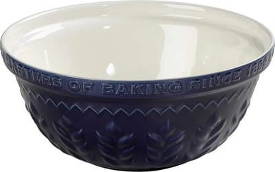 Tala - Beslagkom - 5,5 Liter - 30 cm - Portugees Keramiek - Indigo & Ivory - Kras- en Stootbestendig