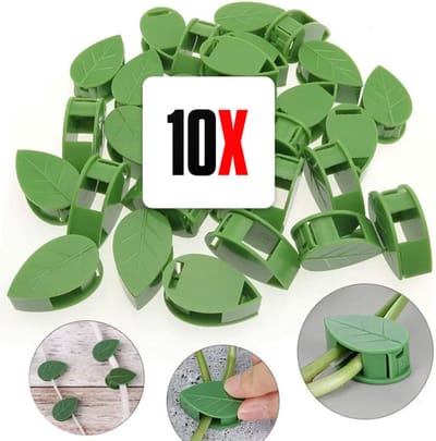 Actie4you® - Klimop slinger - Zelfklevende Plantenclips – Plantensteun – Plantengeleider - Plantenklemmen - Planten Klimrek – 10 Stuks