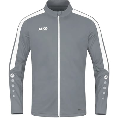 Jako Power Polyestervest Kinderen - Steengrijs | Maat: 164