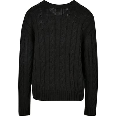 Urban Classics - Boxy Cardigan - 3XL - Zwart