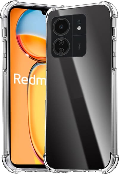 Hoesje geschikt voor Xiaomi Redmi 13C 4G/5G / Poco C65 - Shockproof Transparant Back Cover Case