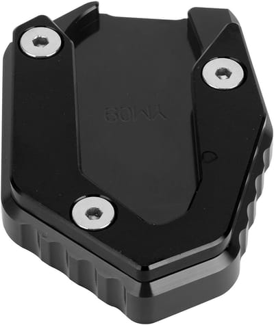 Allecto - CNC Aluminium Car Side Pad - Parking Bracket - Geschikt voor MT 09 Tracer 900 FZ 09 FJ 09 - Zwart - Auto Accessoires - Stabiele bevestigi..