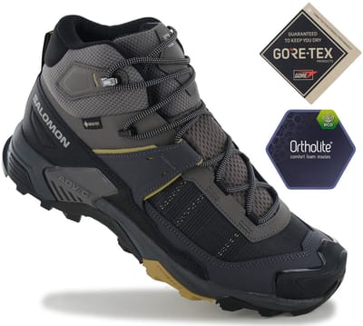Salomon X ULTRA 5 Mid GTX - GORE-TEX - Heren Wandelschoenen Trekking Boots 491037 , Maat: EU 40 2/3 UK 7