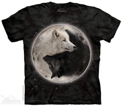 T-shirt Yin Yang Wolves S