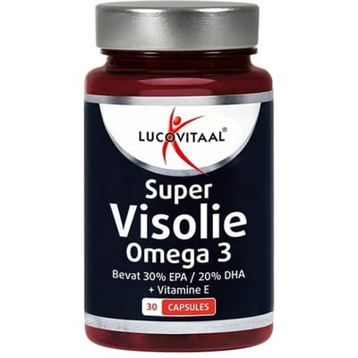 Lucovitaal - Super visolie Omega 3 - 30 capsules - Voedingssupplementen