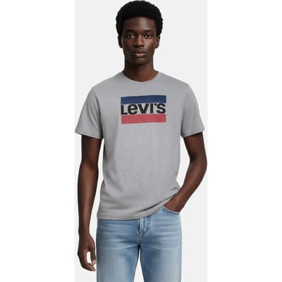 Levi's Graphic Crewneck Tee 84 Sportswear Grey Taglia: L | T-shirt Outlet | Uomo | Grigio