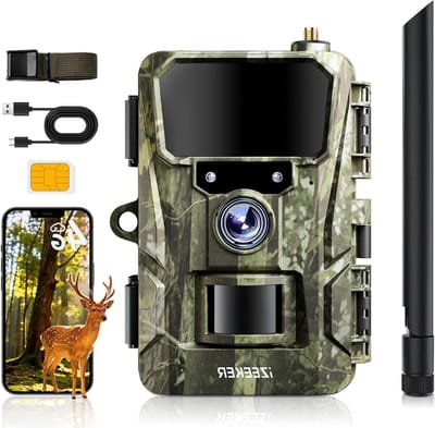 Trailmonitor - Wildcamera - Natuurlijk Leven Observeren - Hoge Resolutie - 16MP - Groen