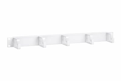 DSIT 19 inch kabelhouder metaal 1U - wit